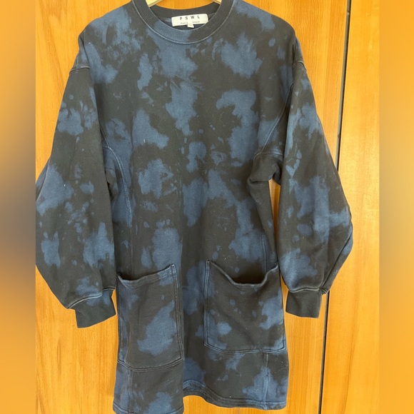 Proenza Schouler White Label (PSWL) Tie Dye Sweater Dress. - Picture 3 of 4
